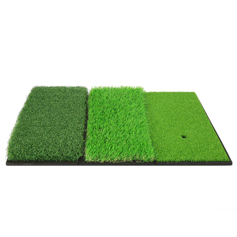 3-in-1 Golf Chipping Hitting Aid Mat